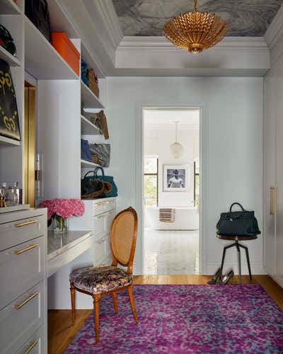  Contemporary Bohemian Family Home Storage Room and Closet. Upper East Side Townhouse  by Apartment 48.