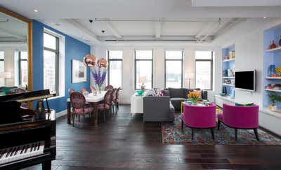  Bohemian Living Room. Downtown Loft  by Apartment 48.