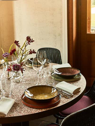 Modern Dining Room.  Fondation Beyeler Restaurant by Casa Muñoz.