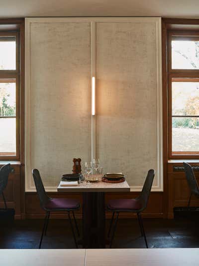  Modern Restaurant Dining Room.  Fondation Beyeler Restaurant by Casa Muñoz.