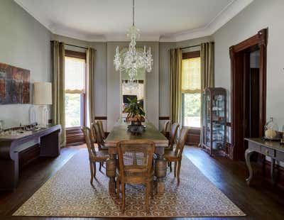 Art Nouveau Dining Room. Sheridan One by Imparfait Design Studio.