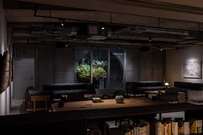  Modern Asian Hotel Lobby and Reception. RAKURO KYOTO by THE  SHAREHOTELS by HIROYUKI TANAKA ARCHITECTS.