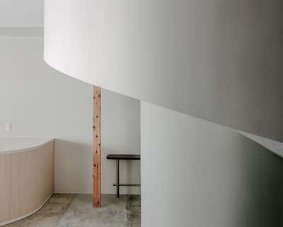  Minimalist Asian Restaurant Entry and Hall. TAKE BAKERY  AND  CAFE by HIROYUKI TANAKA ARCHITECTS.