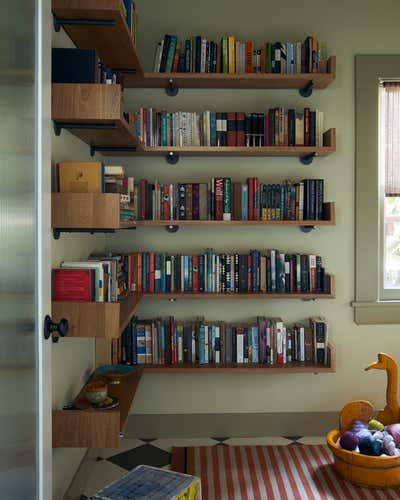 Eclectic Office and Study. Cow Hollow Eclectic by Form + Field .