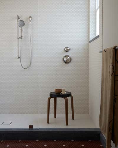 Eclectic Apartment Bathroom. Cow Hollow Eclectic by Form + Field .