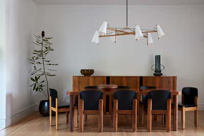  Eclectic Mid-Century Modern Family Home Dining Room. Noe Valley Edwardian by Form + Field .
