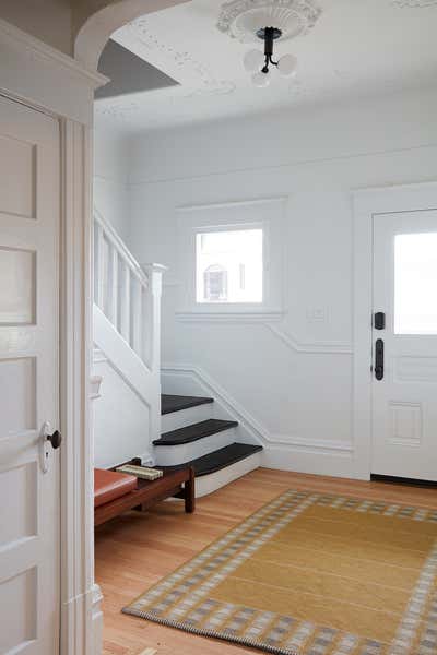  Eclectic Victorian Family Home Entry and Hall. Noe Valley Edwardian by Form + Field .
