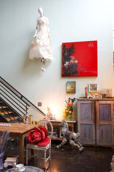  Eclectic Industrial Family Home Dining Room. Loft Conversion  by CG Interiors Group.