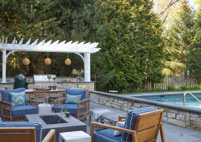  Contemporary Bohemian Family Home Patio and Deck. Sheridan Two  by Imparfait Design Studio.