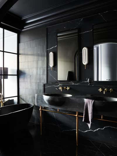  Contemporary Bathroom. city storm by Crystal Sinclair Designs.