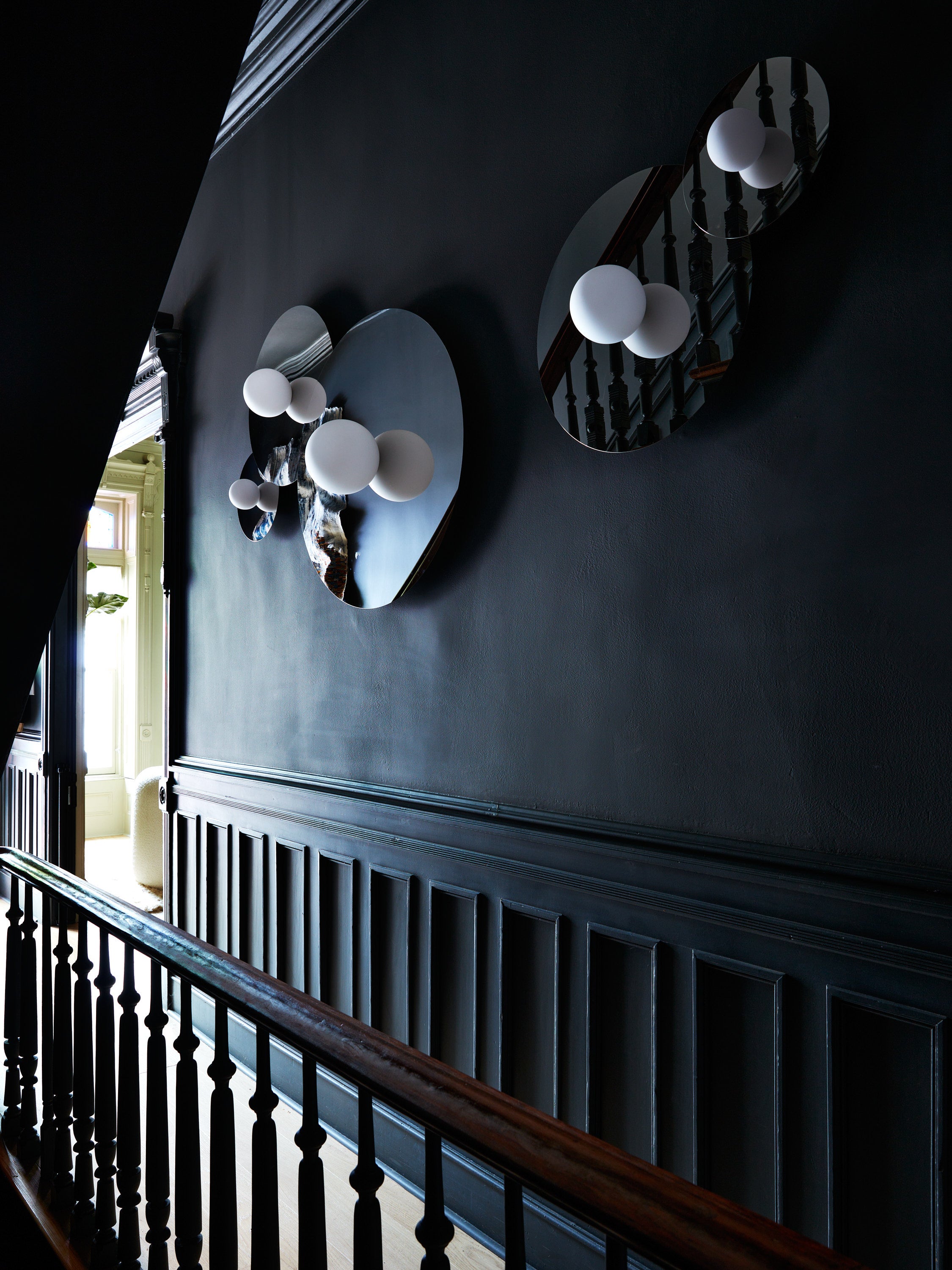 Mid-Century Modern Entry and Hall