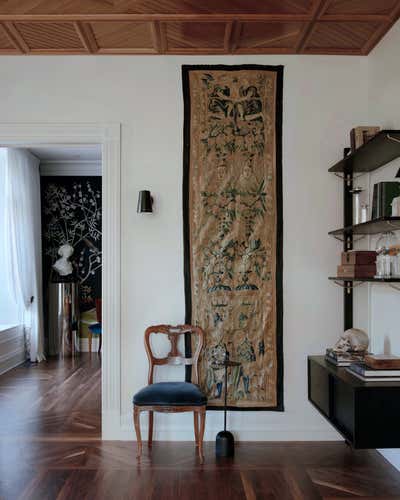  Modern Living Room. transitional modern blend by Crystal Sinclair Designs.