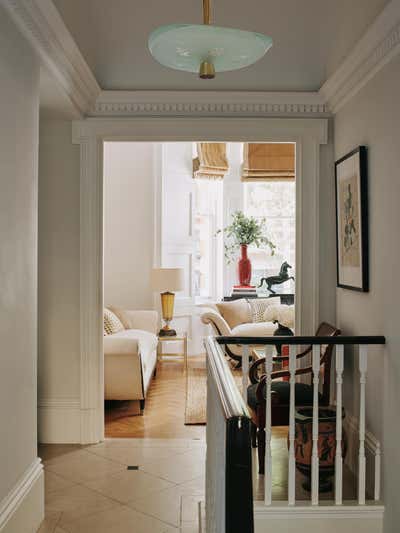  Minimalist Apartment Lobby and Reception. Kensington Apartment by Max Dignam Interiors.