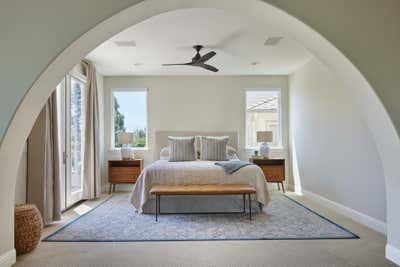 Modern Family Home Bedroom. Encinitas by Hyphen & Co..