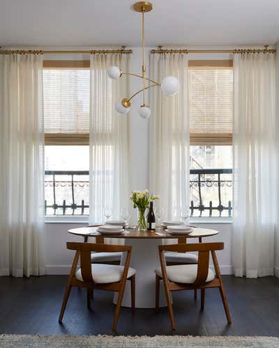  French Maximalist Dining Room. Flatiron Apartment by Hyphen & Co..