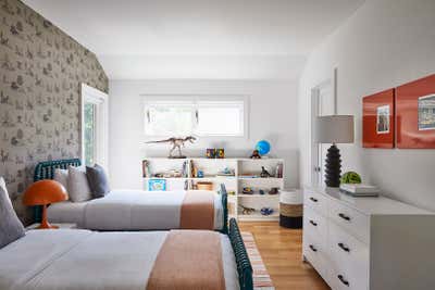  Modern Family Home Children's Room. East Hampton by Hyphen & Co..