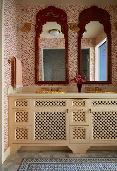  Moroccan Bathroom. Brooklyn Heights Condominium  by The Brooklyn Studio.