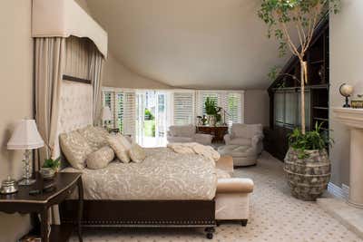  Modern Transitional Country House Bedroom. Ranch Elegance by Beth Whitlinger Interior Design.