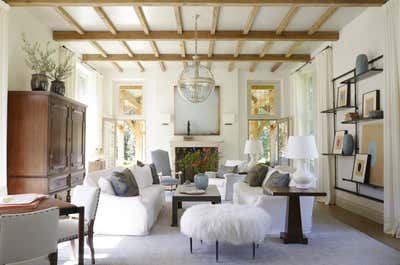  Transitional Family Home Open Plan. Buckhead by Suzanne Kasler Interiors.