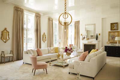  Traditional Transitional Family Home Living Room. Buckhead by Suzanne Kasler Interiors.