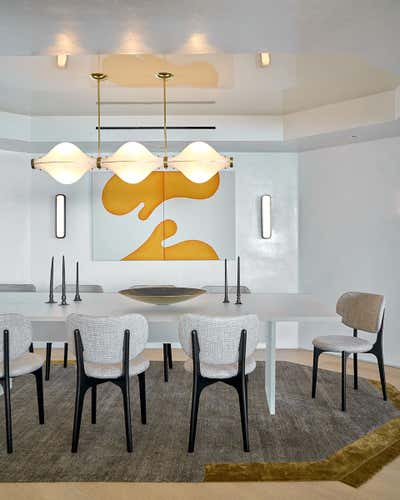  Contemporary Dining Room. Palm Beach  by Vanessa Rome Interiors.