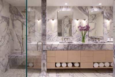  Contemporary Apartment Bathroom. Palm Beach  by Vanessa Rome Interiors.