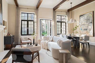 Contemporary Living Room. Kiawah Island by Vanessa Rome Interiors.