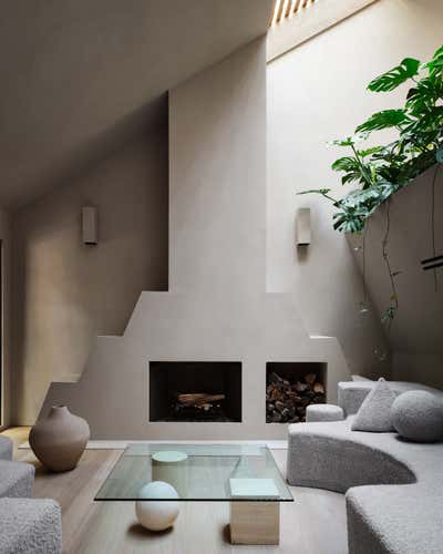  Modern Minimalist Bachelor Pad Living Room. SOUTHAMPTON LAIR by Timothy Godbold.