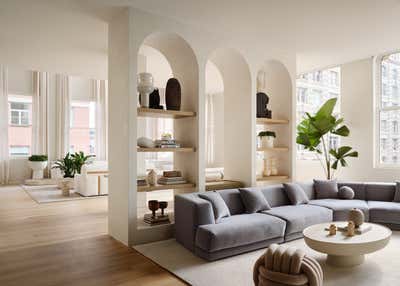  Scandinavian Contemporary Apartment Living Room. FRANKLIN STREET by Timothy Godbold.