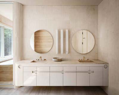  Contemporary Minimalist Beach House Bathroom. WATERMILL ZEN by Timothy Godbold.