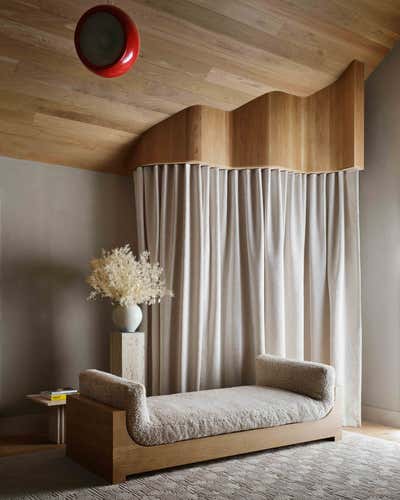  Contemporary Minimalist Beach House Bedroom. WATERMILL ZEN by Timothy Godbold.