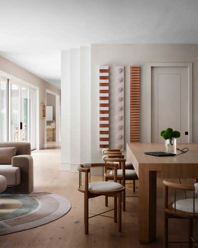  Contemporary Beach House Dining Room. WATERMILL ZEN by Timothy Godbold.