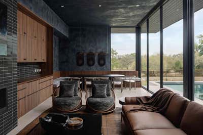  Contemporary Modern Bar and Game Room. House 003 by Melanie Raines.