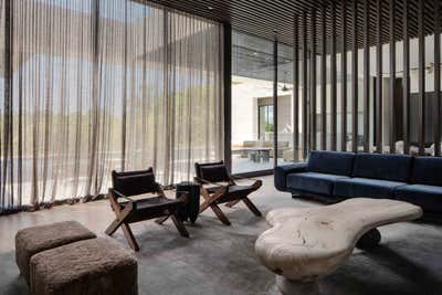  Contemporary Minimalist Vacation Home Living Room. House 003 by Melanie Raines.