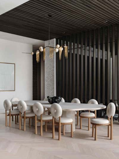  Modern Minimalist Vacation Home Dining Room. House 003 by Melanie Raines.