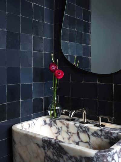  Modern Eclectic Bathroom. House 004 by Melanie Raines.