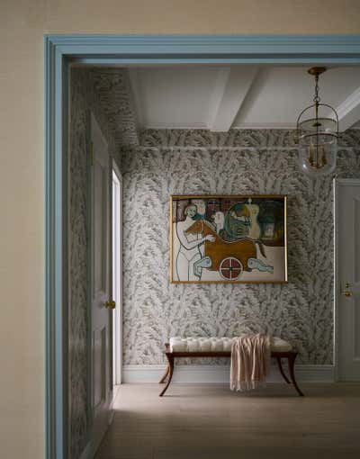  Regency Entry and Hall. Upper East Side by Lauren Johnson Interiors.