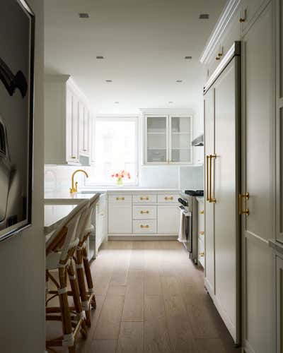  French Apartment Kitchen. Upper East Side by Lauren Johnson Interiors.