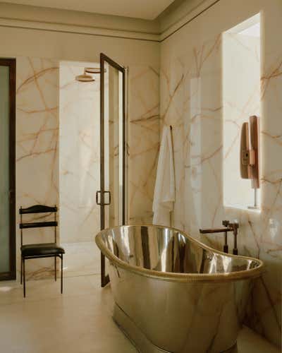  Craftsman Apartment Bathroom. Steinway Tower  by Studio Zuchowicki, LLC.