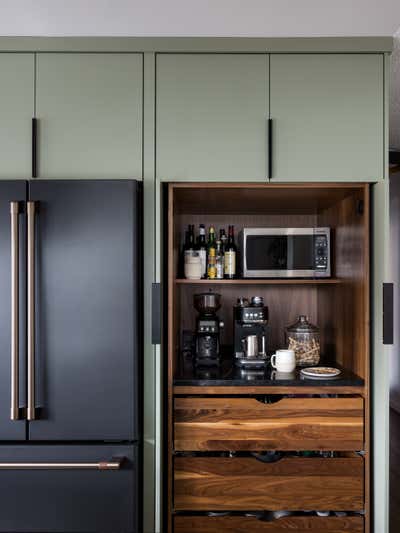 Modern Contemporary Apartment Kitchen. Midcentury Condo Kitchen & Bar by The Residency Bureau.