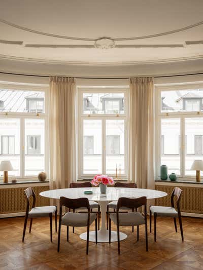  Scandinavian Apartment Dining Room. EG14 by Claes Dalén Interiors AB.