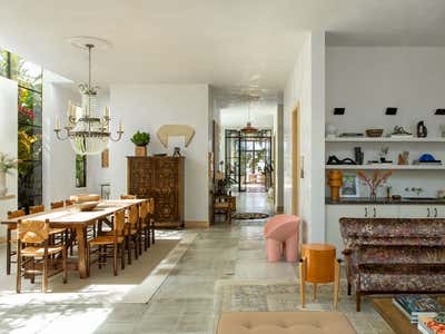  Modern Beach Style Dining Room. Venice by West Haddon Hall LLC.