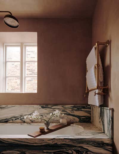  Traditional Apartment Bathroom. Notting Hill Duplex by Katie Harbison Design.