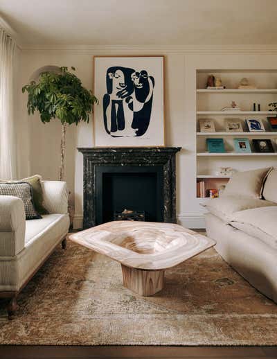  Traditional Apartment Living Room. Notting Hill Duplex by Katie Harbison Design.