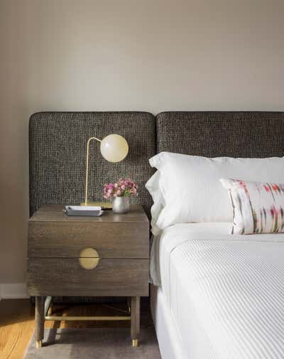  Contemporary Transitional Apartment Bedroom. Gold Coast Pied-A-Terre by Kristen Ekeland | Studio Gild.