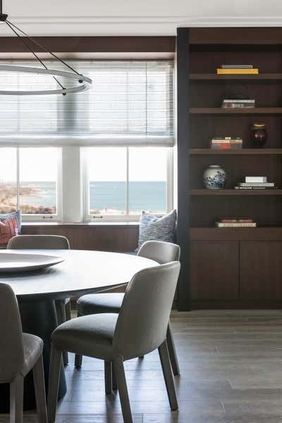  Contemporary Dining Room. East Lake Shore Drive by Kristen Ekeland | Studio Gild.