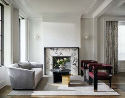  Transitional Contemporary Family Home Living Room. Dayton Street by Kristen Ekeland | Studio Gild.