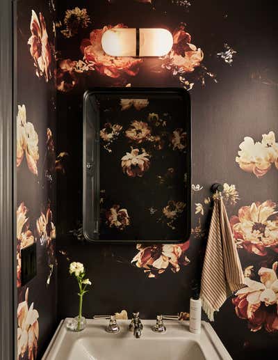  Transitional Apartment Bathroom. North Pond Pied-A-Terre by Kristen Ekeland | Studio Gild.
