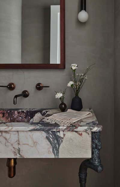  Contemporary Family Home Bathroom. Cortona Cove by Kristen Ekeland | Studio Gild.