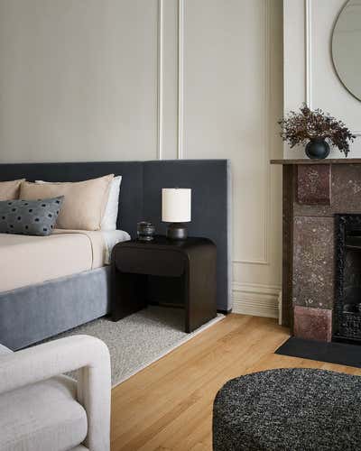  Transitional Contemporary Bedroom. Webster Avenue by Kristen Ekeland | Studio Gild.